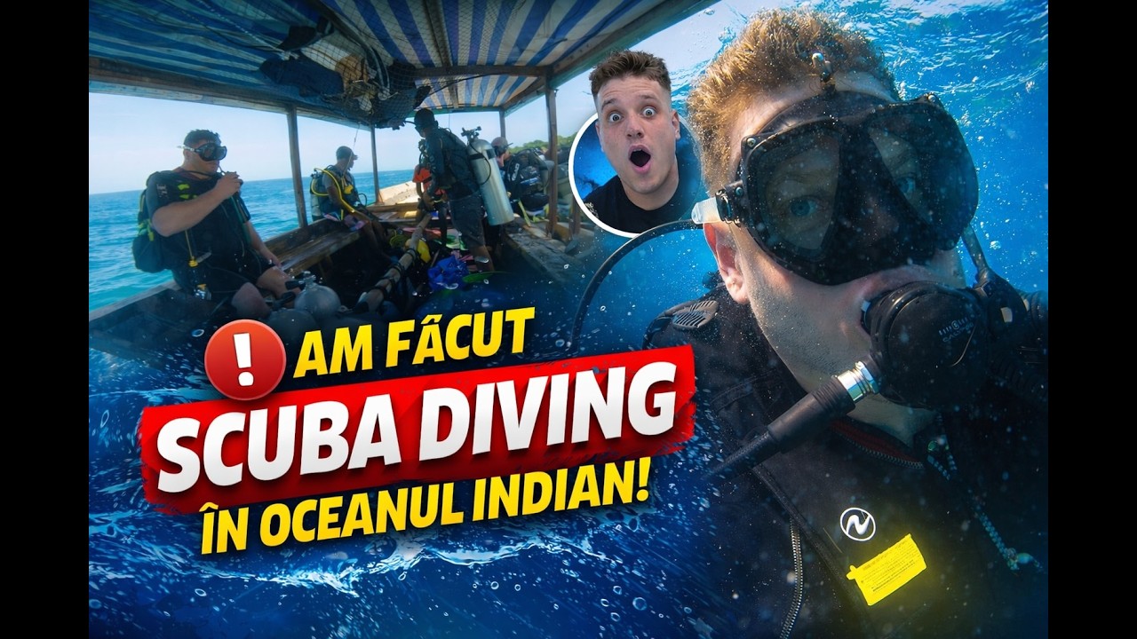 Scuba Diving în Zanzibar – Am Înotat Printre Pești Tropicali, Scufundari în Oceanul Indian 🐠🌊