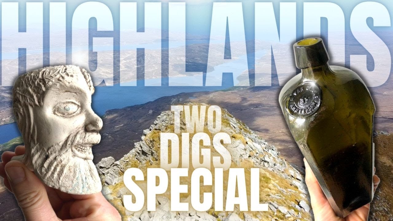 Highlands TWO DIGS SPECIAL - Bottle Digging, Scotland, Highlands Victorian Manor House - Ep 75