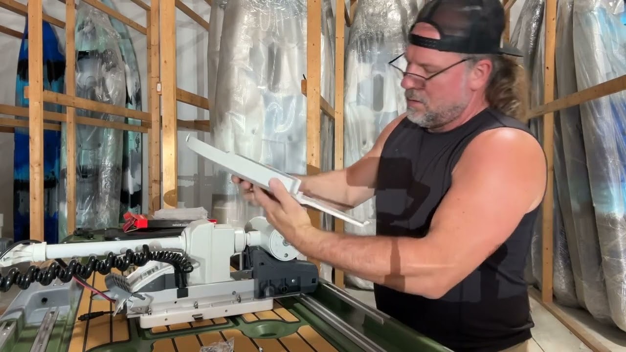 Zulu I guide fishing kayak motor guide xi3  install