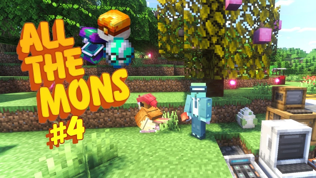 Starter Storage & Mob Grinder - All the Mons #4 - Cobblemon Minecraft Mod Pack