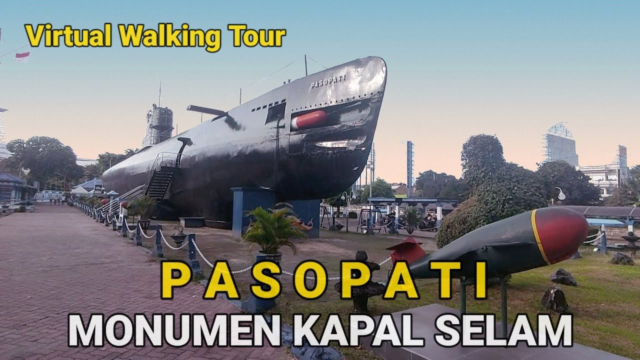 Submarine Monument One Of SURABAYA'S Icons | PASOPATI | Virtual Walking Tour