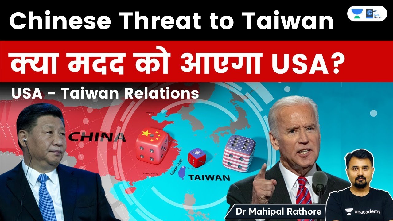 Chinese Threat to Taiwan? क्या मदद को आएगा USA? History of Taiwan-US Relationship l China vs.Taiwan