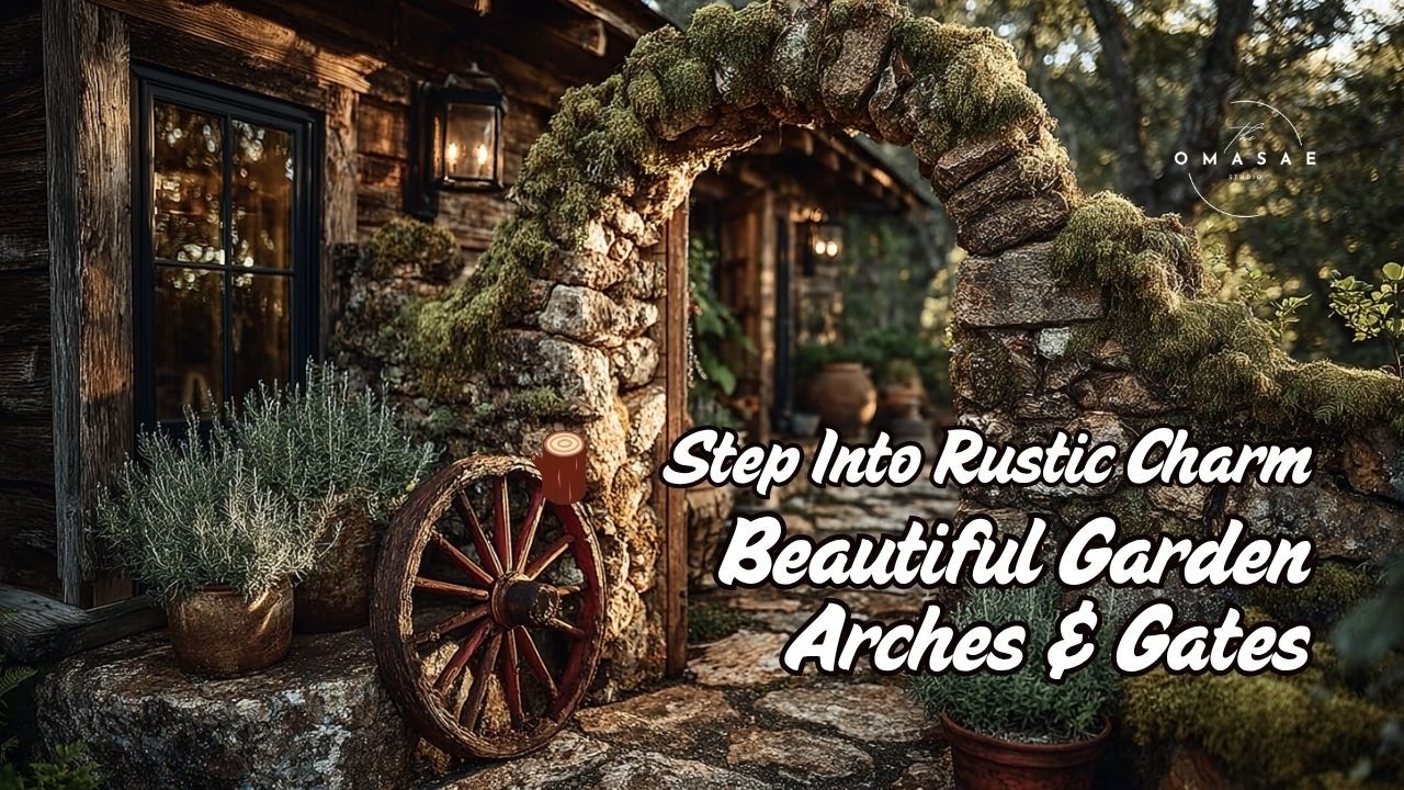 Backyard Magic Begins at the Gate: Rustic Arches & Entrances You&rsquo;ll Love ✨🪵