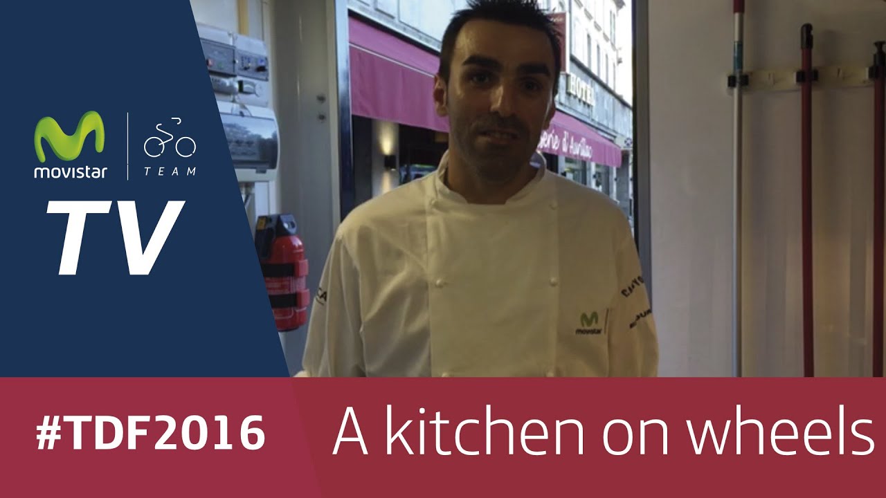 #TDF2016: La cocina rodante de Movistar Team