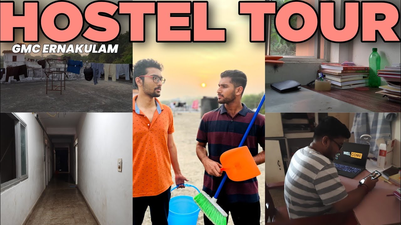 HOSTEL ROOM TOUR with CLEANING | GMC Ernakulam