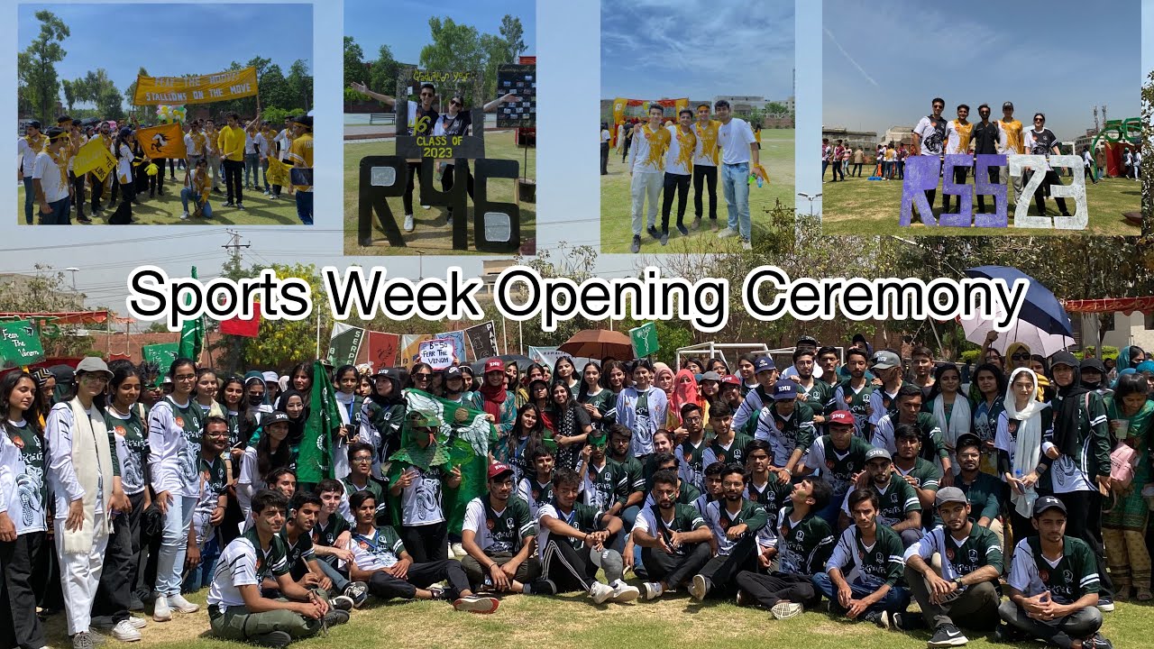Sports Week Opening Ceremony Vlog