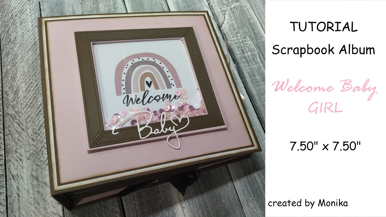 TUTORIAL Welcome Baby GIRL | 7.5