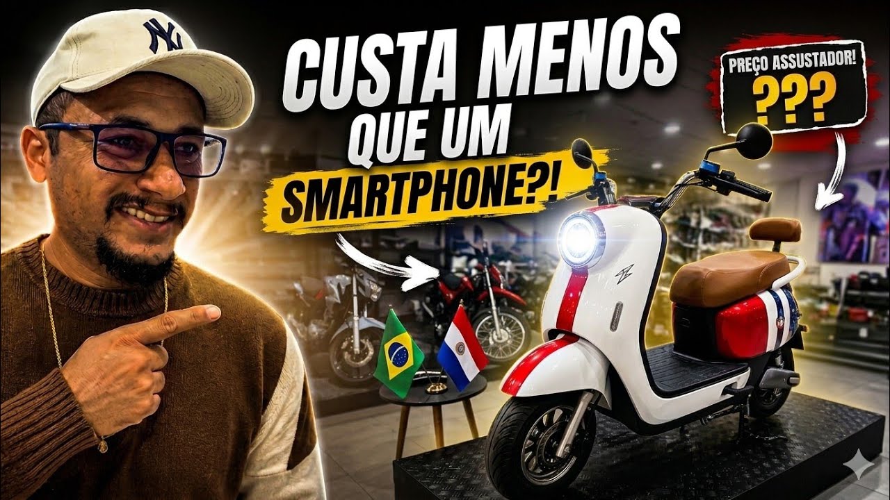 MOTOS ELÉTRICAS no PARAGUAI em 2026: Preços, Modelos e Vale a Pena?