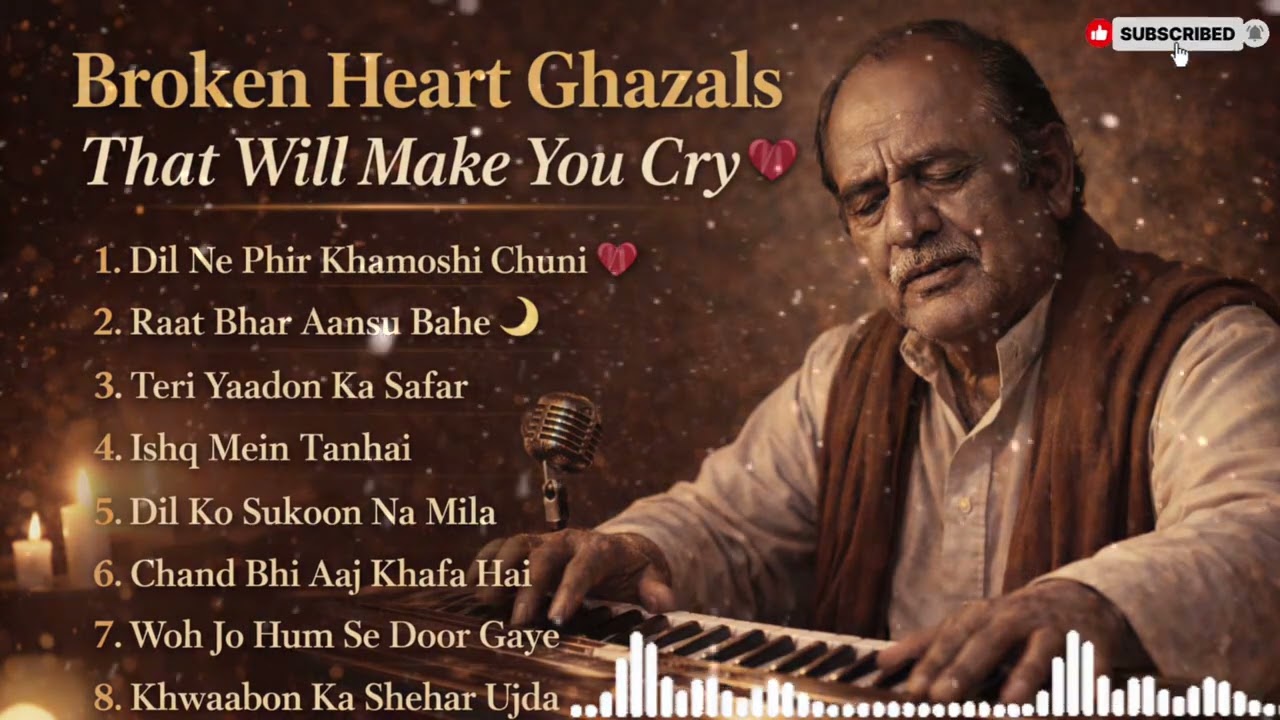 Broken Heart Ghazals That Will Make You Cry 💔