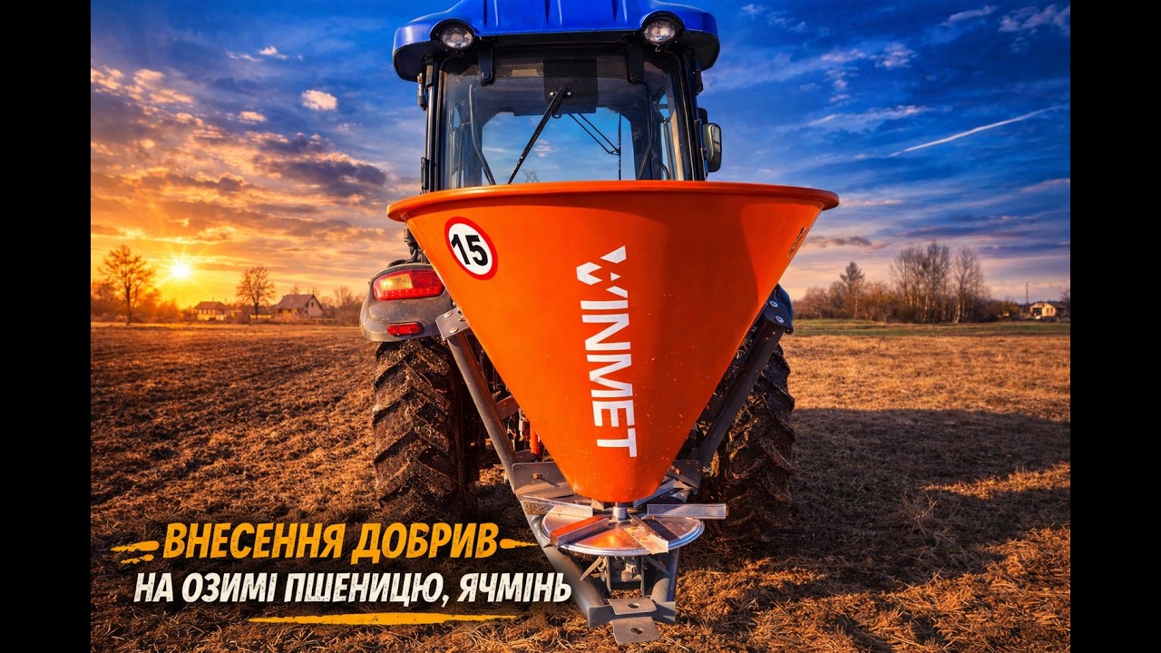 Внесення добрив на озимі пшеницю ,ячмінь -перешкоди як ми їх долаємо