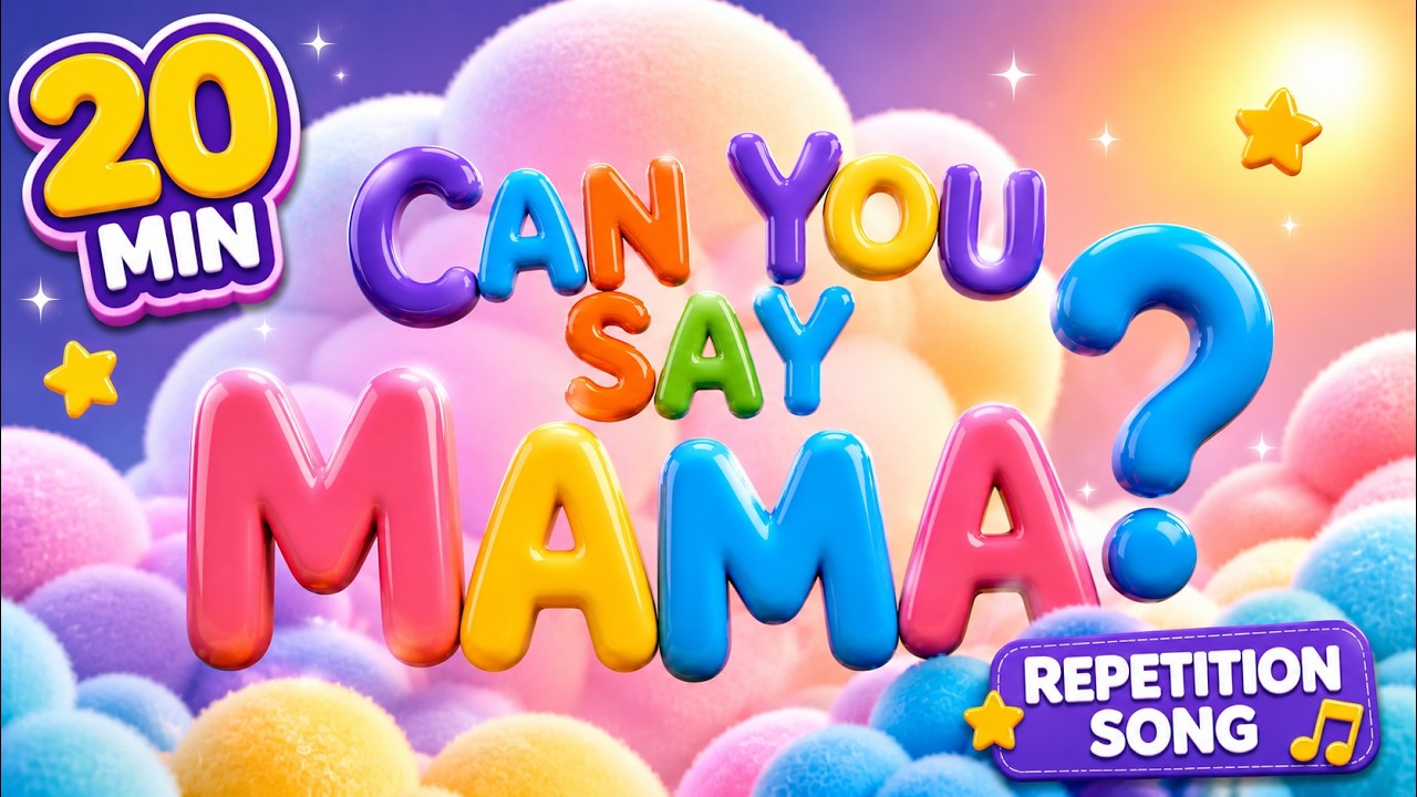 Can You Say Mama? | 20 Minutes Practice Saying Mama for Babies | TwinklePals Nursery Rhymes