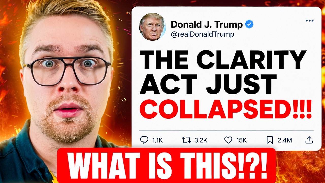 BREAKING XRP NEWS: The Clarity Act Just COLLAPSED!