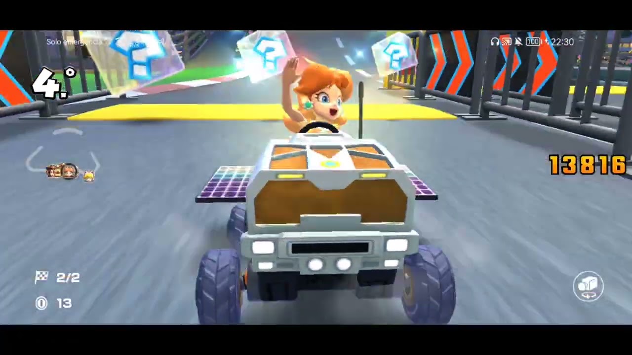 Temporada de Mario kart tour invierno tour Copa 4 pista 1-4