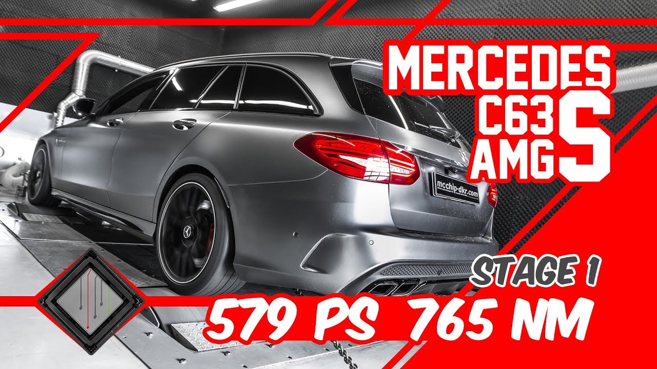 Mercedes-AMG C63 S 4.0 Biturbo Stage 1 | mcchip-dkr