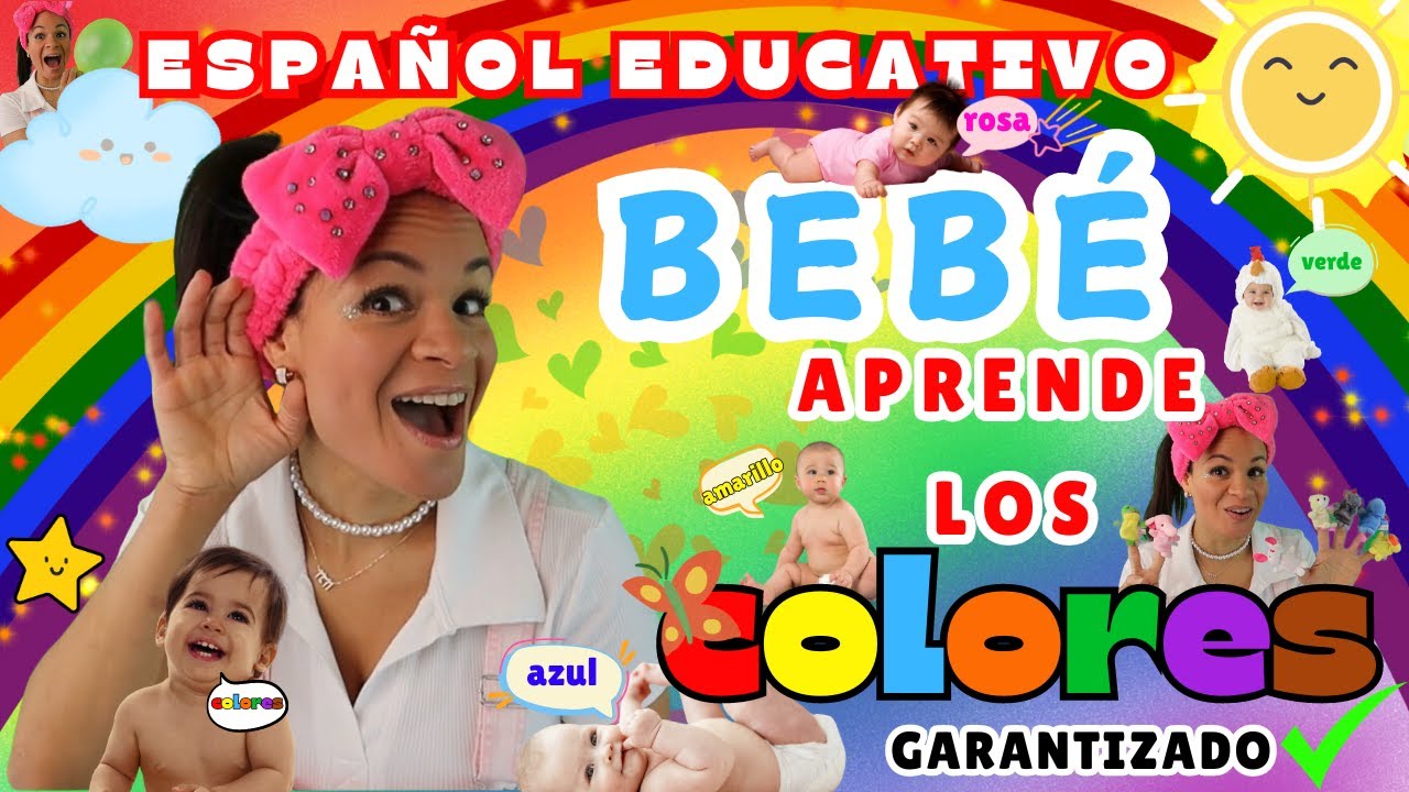 Colores para Beb&eacute;s I Educational Videos for Babies I Aprende con Dagmi
