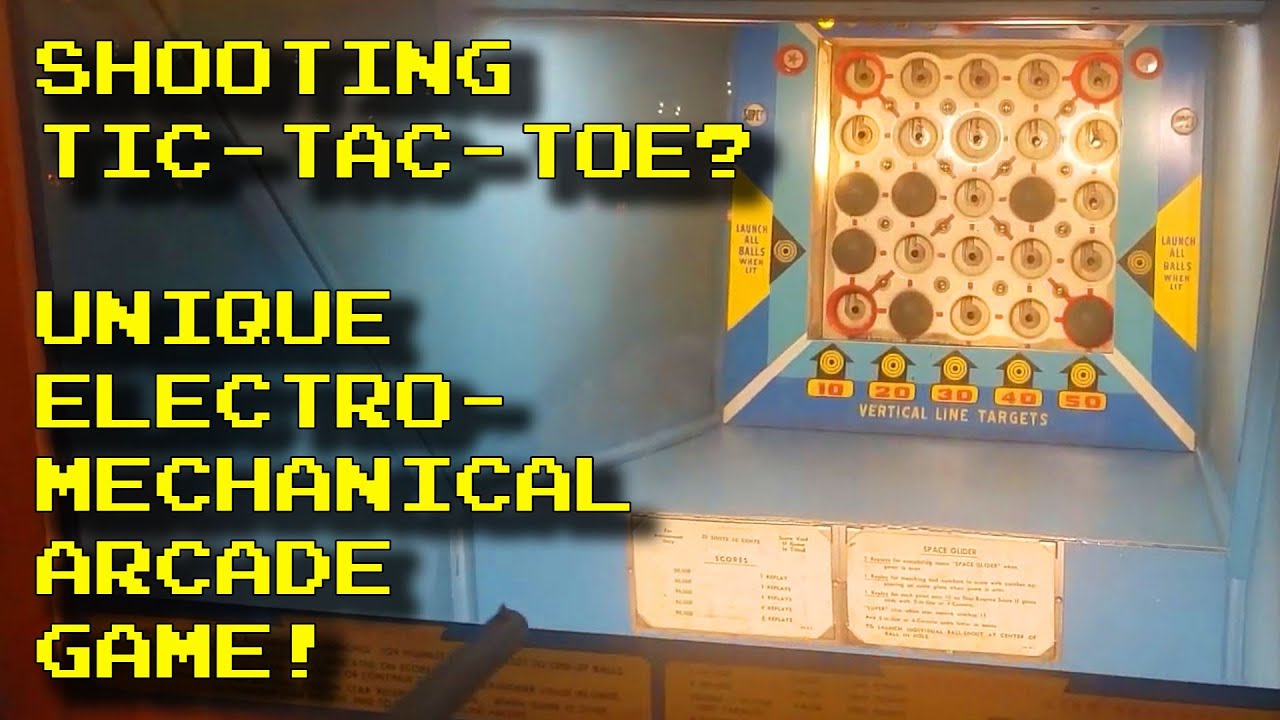 Deluxe Space Glider (1959) - Unique Electromechanical Arcade Game!!!