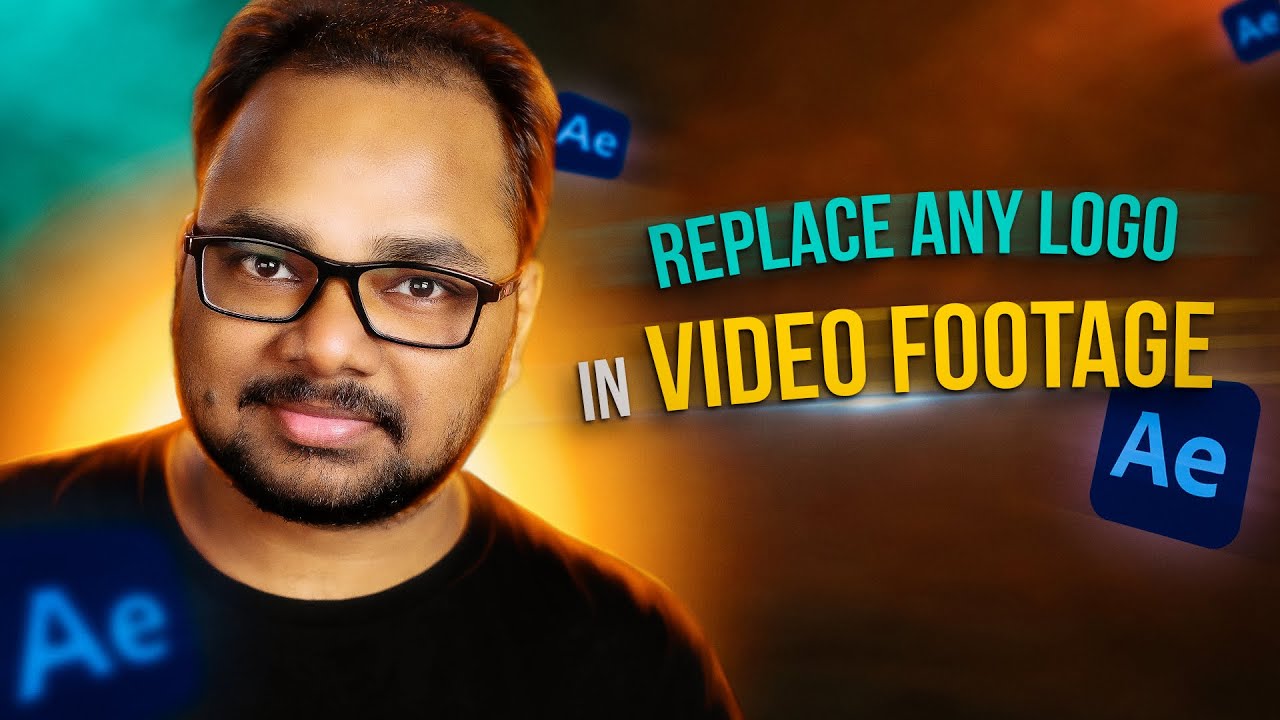Adobe After Effects Tutorial: How to replace Logo/Text in Video Footage [HINDI]