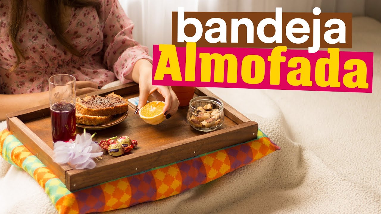 DIY - BANDEJA ALMOFADA de Caf&eacute; da Manh&atilde;