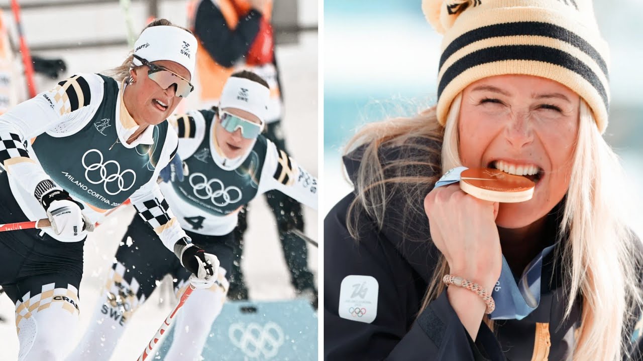 JESSIE DIGGINS’ DEVASTATING CRASH Sparks Olympic Drama as Frida Karlsson Claims Skiathlon Gold
