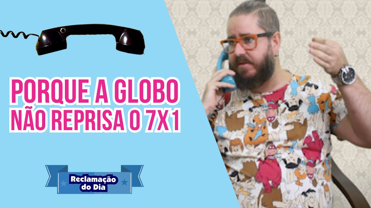 Reclama&ccedil;&atilde;o do Dia: Porque a Globo n&atilde;o Reprisa o 7x1 #FiqueEmCasa