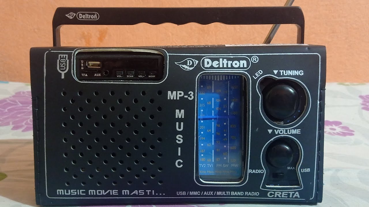 5 band radio unboxing Fm/Sw/Mw/Tv1/Tv2 with Bluetooth,aux , sd card ,usb