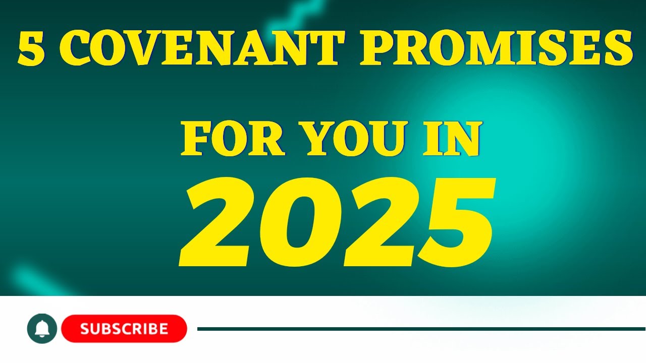 5 Prophetic Covenant Promises Specifically For You in 2025