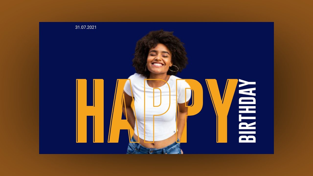 Designing The Simplest Birthday Flyer in Pixellab [Serene Arts]