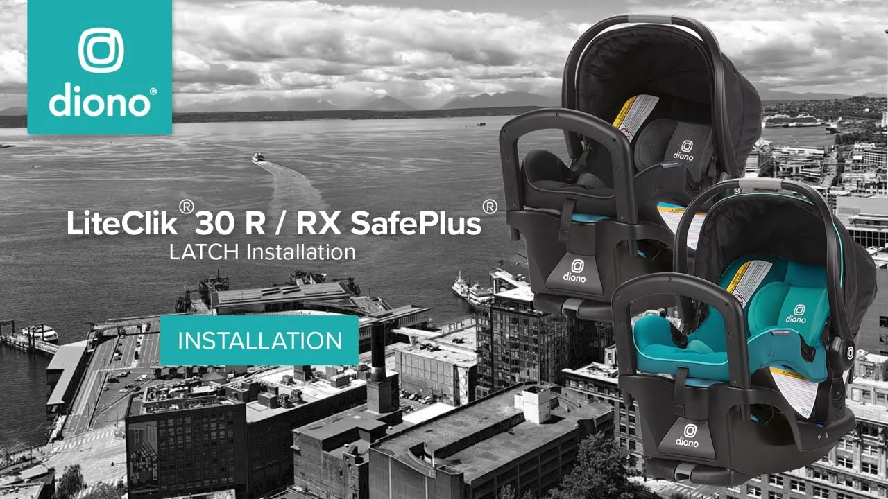 LiteClik™30 R / RX SafePlus™ Infant Car Seat | LATCH Installation | 2024-Present