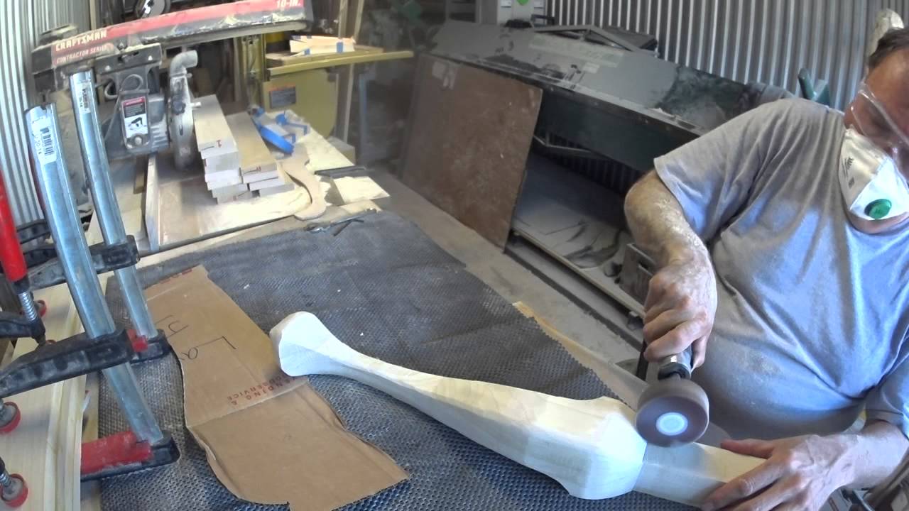 Woodworking Cabriole Queen Ann legs part 2