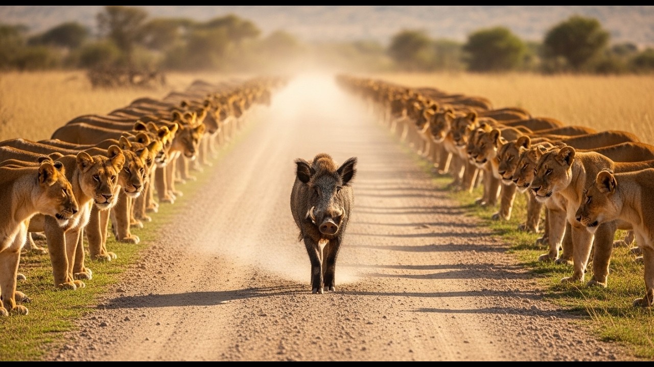 A Warthog Stole a Lion Cub — What Happened Next Shocked Scientists