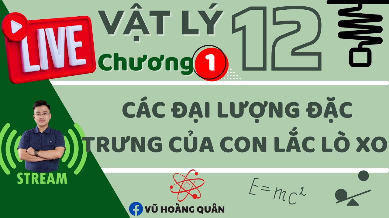 Các Đại Lượng Đặc Trưng Của Con Lắc Lò Xo II Lý Thầy Quân