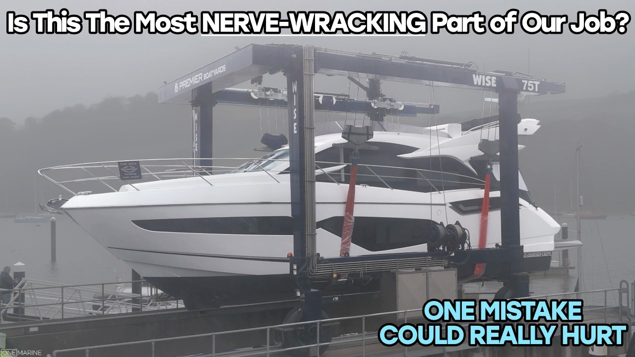 Launching a £2,000,000 Yacht!