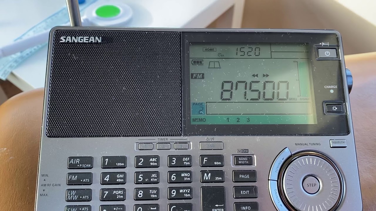 Sangean ATS-909 X2 FM Test