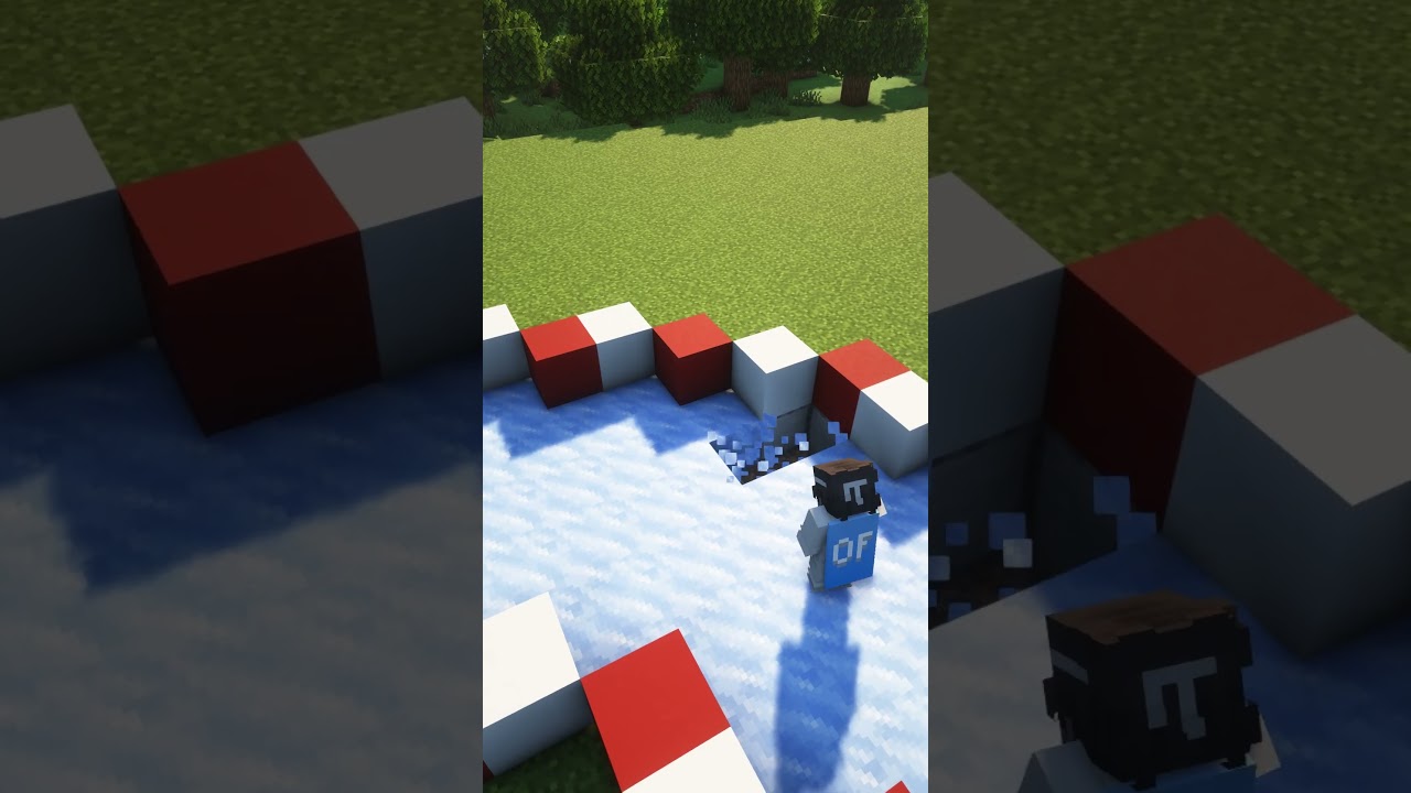 Minecraft Racing Minigame🏎️ For Build and No Music #minecraft