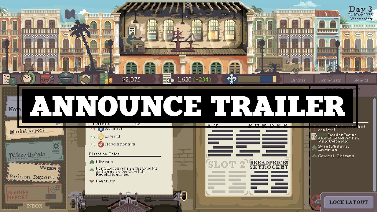 Stop the Press! Announcement Trailer
