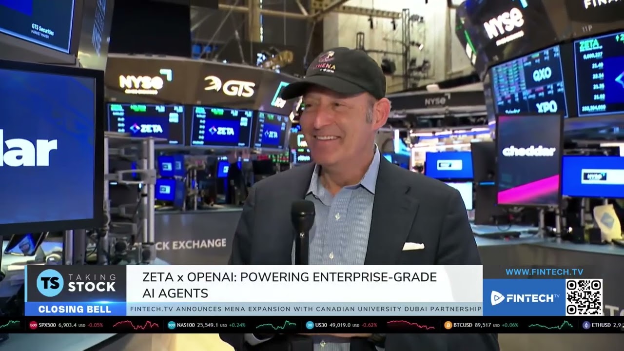 Zeta Global Rings Closing Bell as Athena AI Platform Debuts