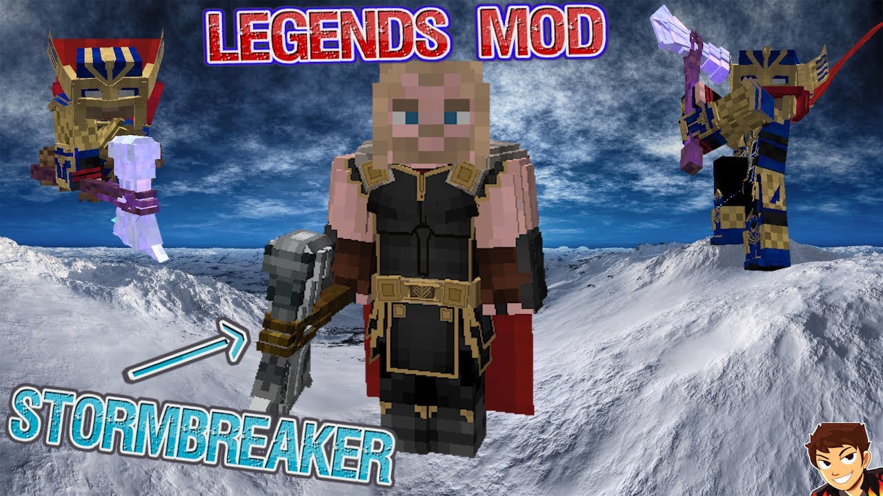 Thor Stormbreaker & Animation Update! (Legends Mod 1.18.2)