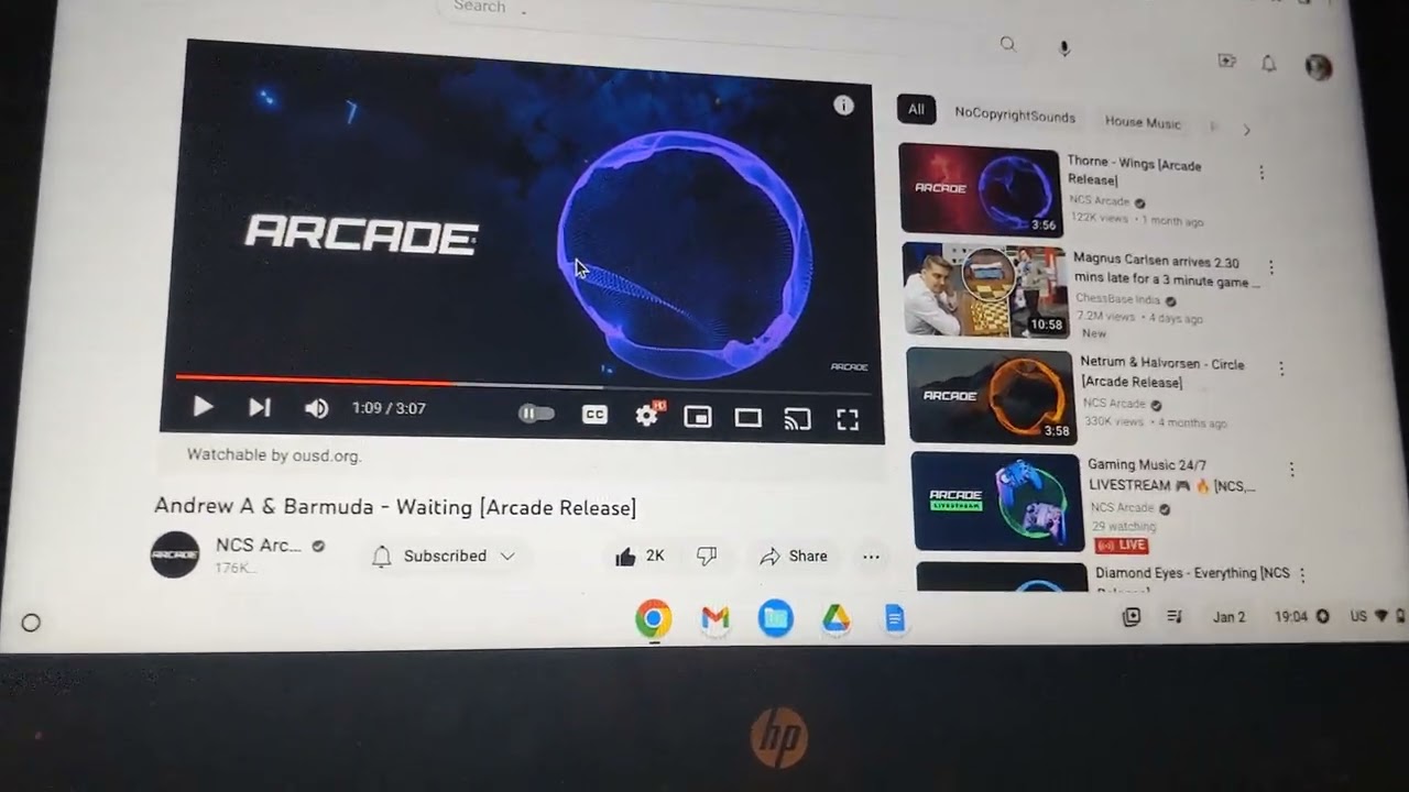 Ranking NCS Arcade December 2022