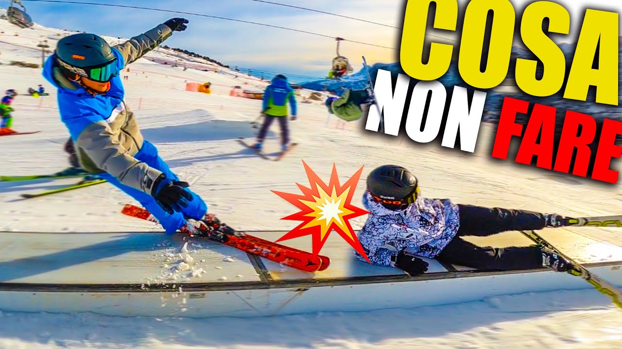 PRIMA VOLTA IN SNOWPARK (finito male)