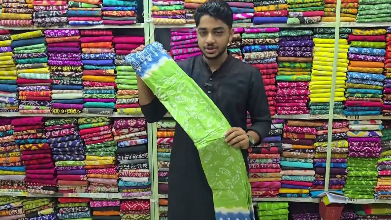 কুমিল্লার বিখ্যাত সূতি বাটিক শাড়ি। Whatsapp 01306582951  #saree #paikari 