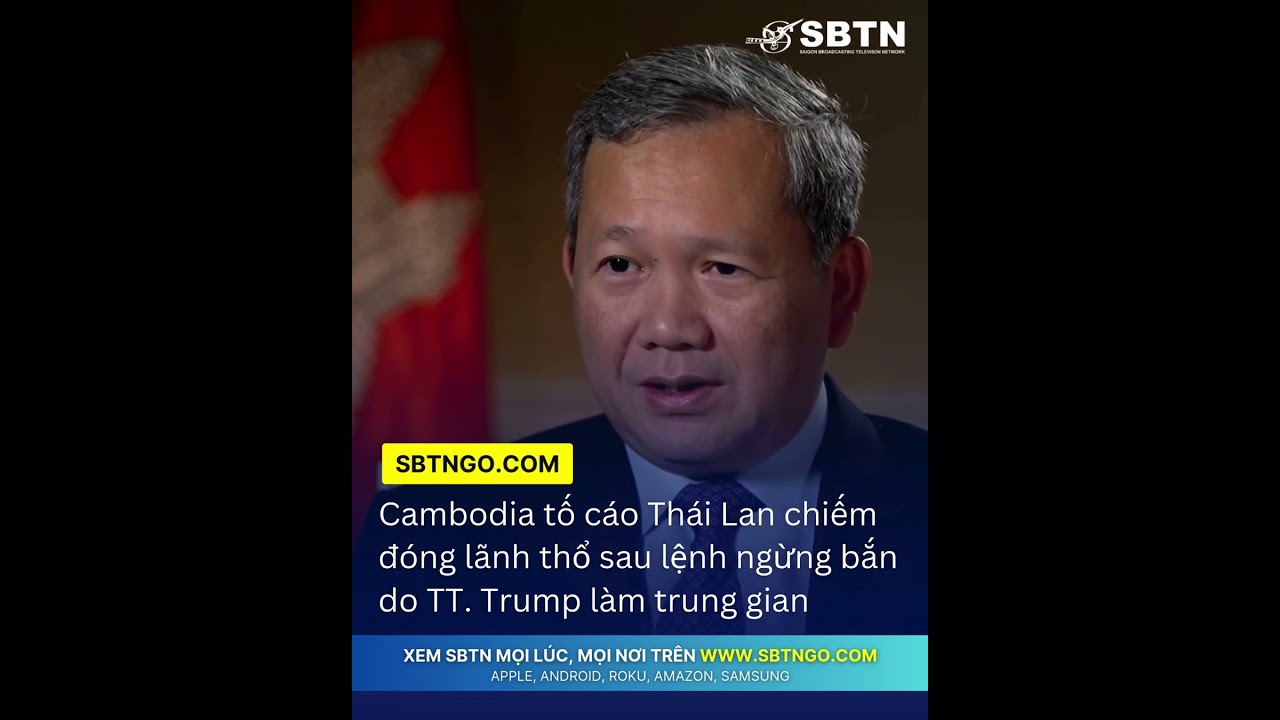 Cambodia tố c&aacute;o Th&aacute;i Lan chiếm đ&oacute;ng l&atilde;nh thổ sau lệnh ngừng bắn do TT  Trump l&agrave;m trung gian