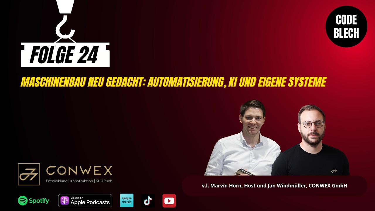 Maschinenbau neu gedacht: Automatisierung, KI und eigene Systeme