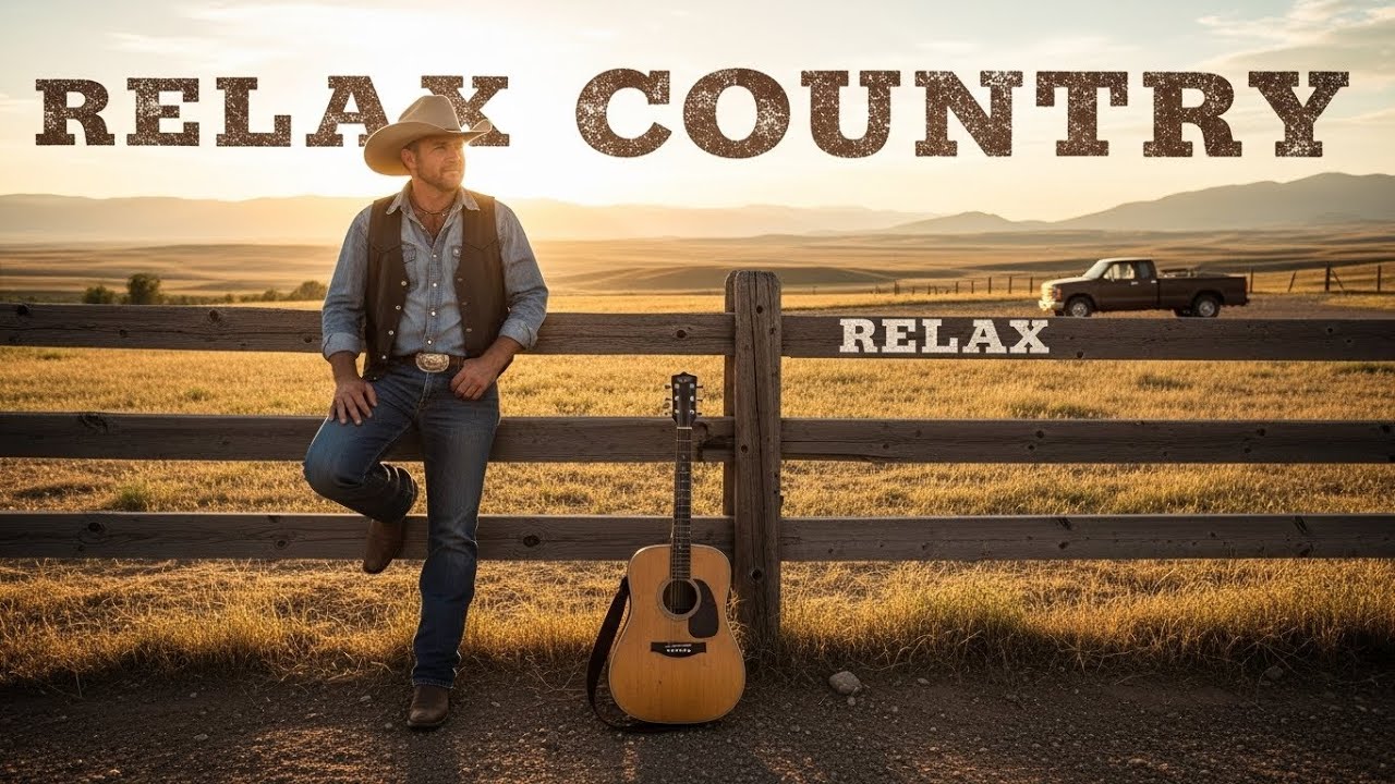(Country Music 002) Relax Country Vibes | Calm | Work | Study | Sleep | Peaceful Country Playlist