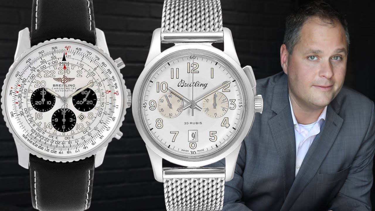 Breitling Manual Wind Watches: Navitimer, Cosmonaute, Transocean | SwissWatchExpo