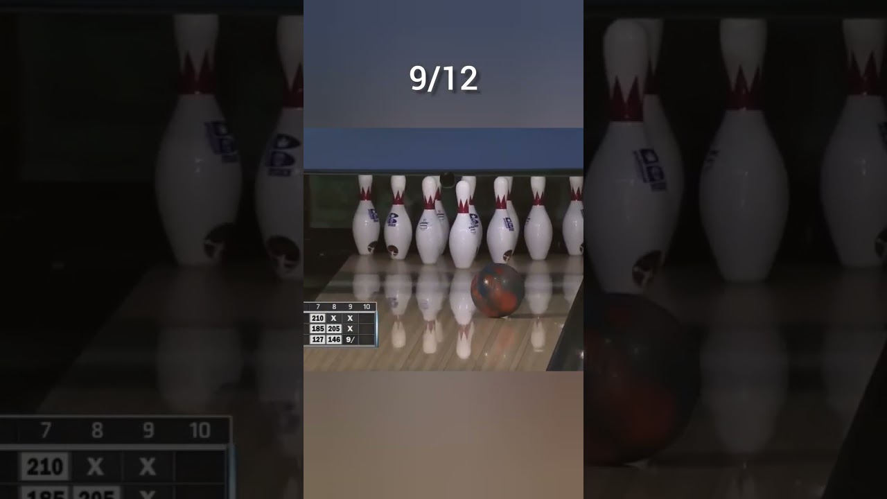 Ronnie Russell's lucky 300 game #shorts #sports #pba #300 #perfect #lucky #best