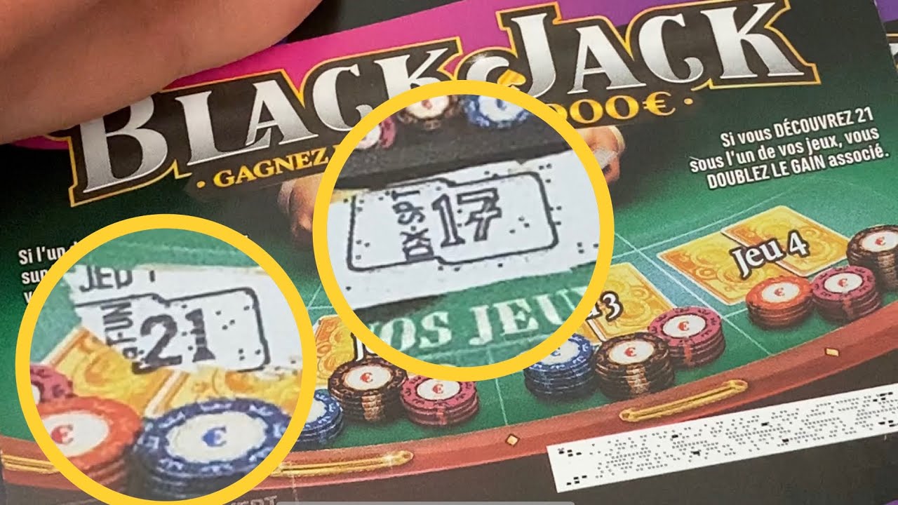 🍀💥 On s’fait 20 tickets de Black Jack 🔔🍀