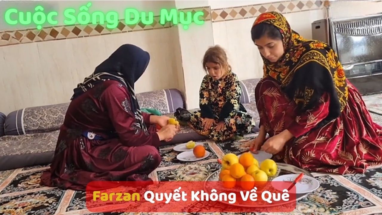 Farzan Quyết Không Về Quê – Jamshid Lên Thành Phố Bàn Chuyện Cưới | Cuộc Sống Du Mục Iran