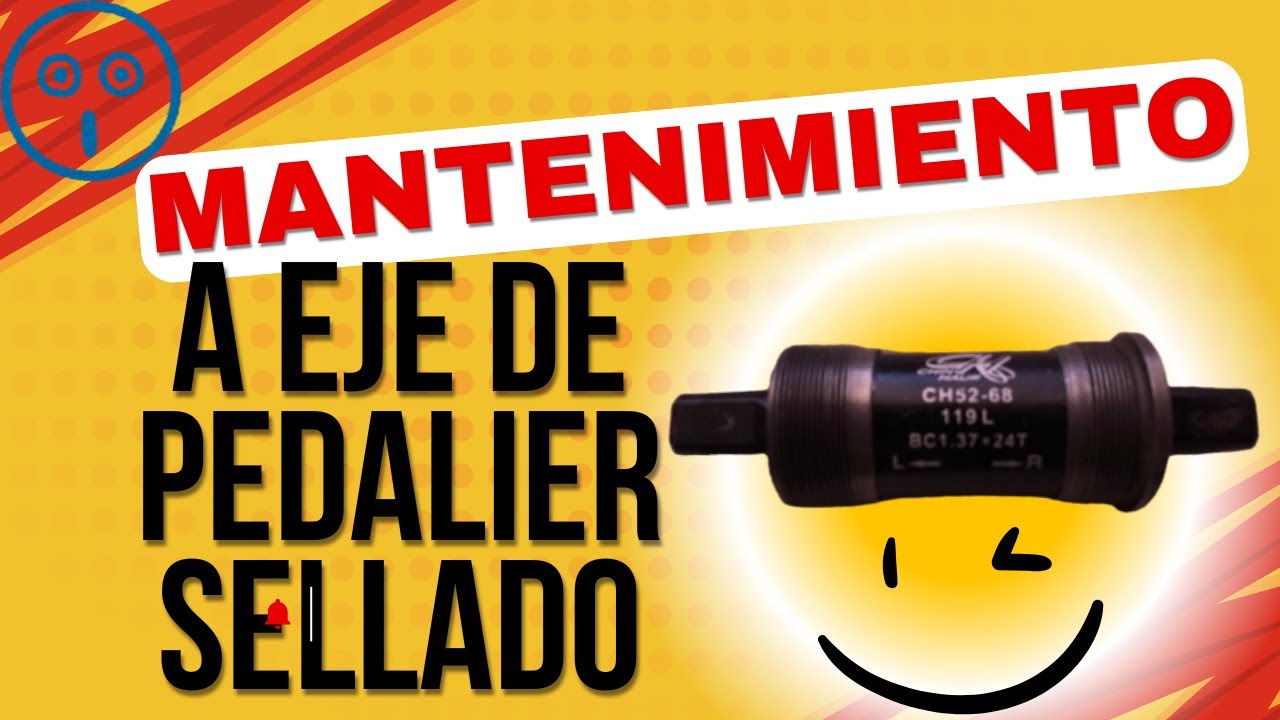 LIMPIEZA Y MANTENIMIENTO A EJE DE PEDALIER TIPO CUADRADILLO PARA BICICLETA... MUY FACIL!!!!