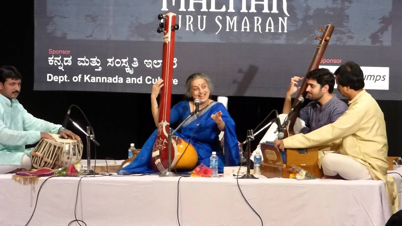 pandita ashwini bhide deshpande-raag gaud malhar part 1