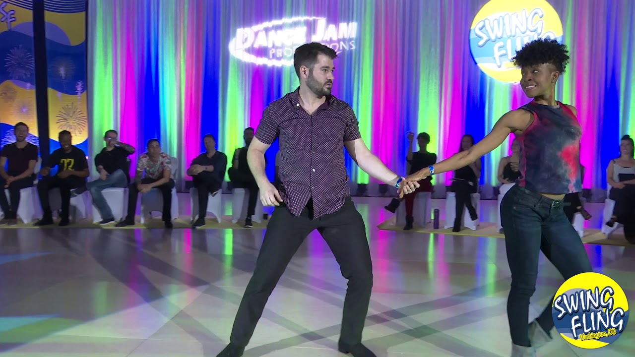Swing Fling 2019 Invitational Jack & Jill Ben Morris & Trendlyon Veal